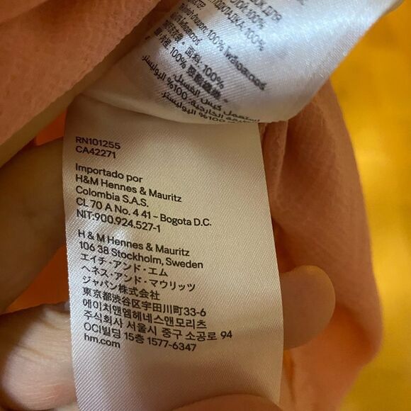 H&M pink coral ruffled sundress - Picture 10 of 11